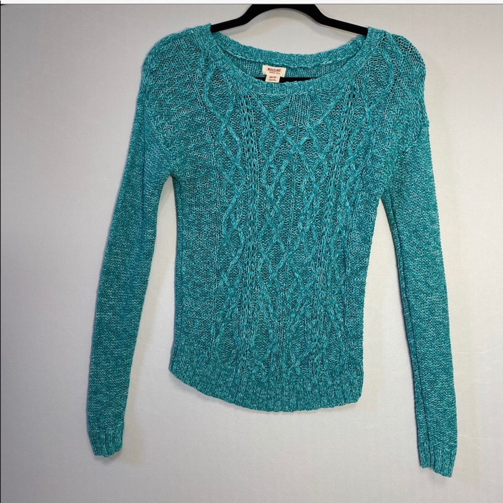 Mossimo Teal Sweater Sz Xs